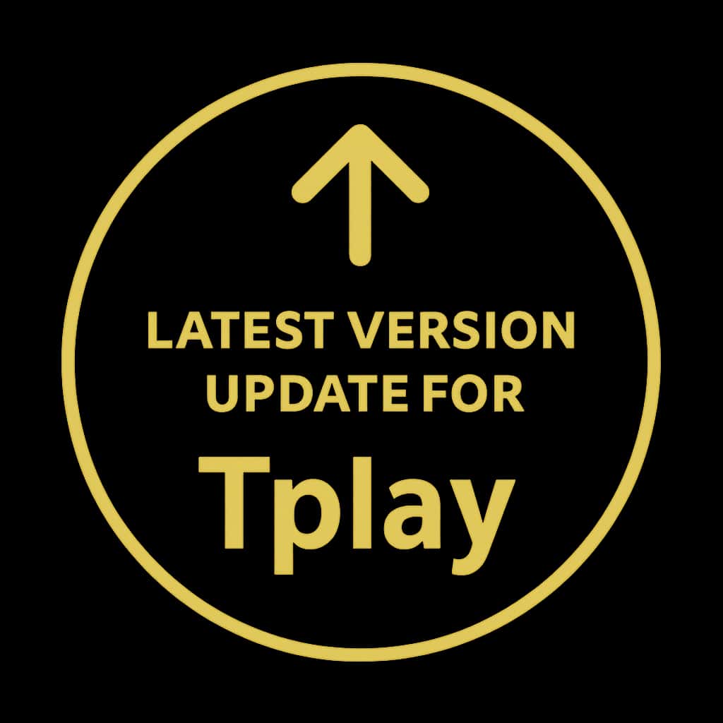 Icon representing the latest version update for the Tpplay app.
