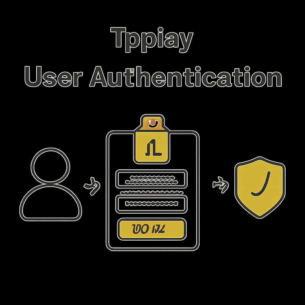 Diagram illustrating Tpplay User Authentication features