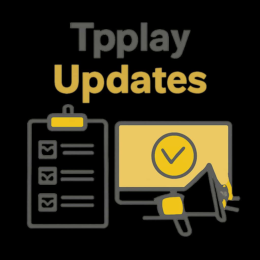 Diagram explaining Tpplay update features.